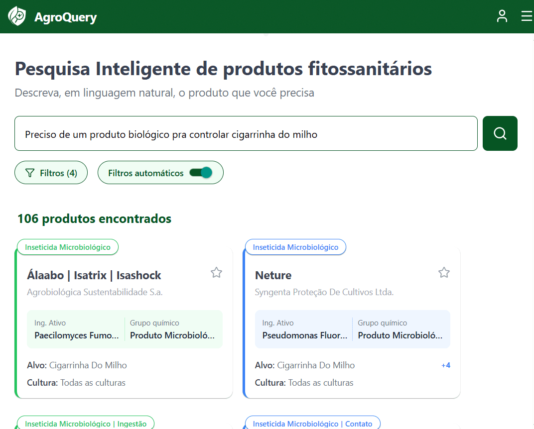 AgroQuery moderno